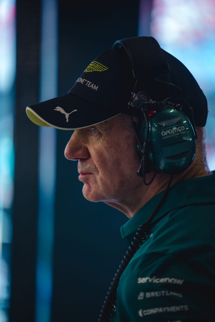Adrian Newey, jefe de Aston Martin
