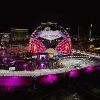 LVGP 2025 T Mobile Zone at Sphere Credit Las Vegas Grand Prix