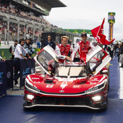 Toyota TR010 HYBRID 8 Podium